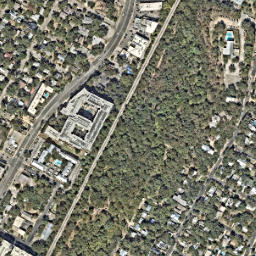 Satellite imagery of S 201 — NGS BM0635 — Austin, US, US
