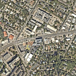 Satellite imagery of T 1222 — NGS BM0637 — Austin, US, US