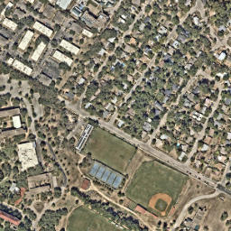 Satellite imagery of ST EDWARDS — NGS BM0917 — Austin, US, US