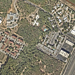 Satellite imagery of ST EDWARDS — NGS BM0917 — Austin, US, US