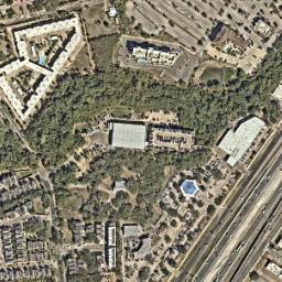 Satellite imagery of A 1307 — NGS BM0760 — Austin, US, US