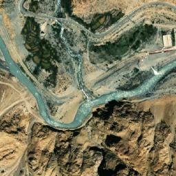Satellite imagery of Nepal- China Boundary Pillar No. 7(2), IN