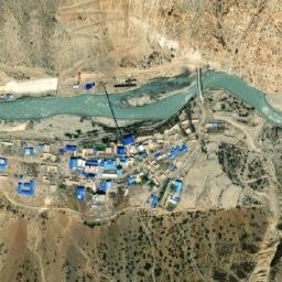 Satellite imagery of Nepal- China Boundary Pillar No. 10, IN