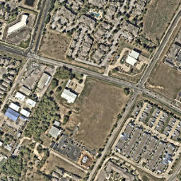 Satellite imagery of F 1307 — NGS BM0755 — Austin, US, US
