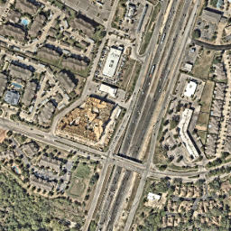 Satellite imagery of F 1307 — NGS BM0755 — Austin, US, US