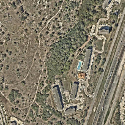 Satellite imagery of Q 1305 — NGS BM0754 — Travis County, US, US