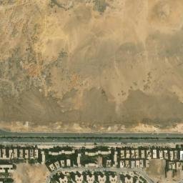 Satellite imagery of Qarat al Ḩaddādīn, EG