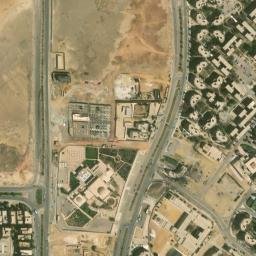 Satellite imagery of Qarat al Ḩaddādīn, EG