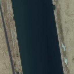 Satellite imagery of Suez Canal Powerline Crossing, Tower East, EG