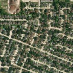 Satellite imagery of Q 662 RESET 1955 — NGS AW0774 — Harris County, US, US