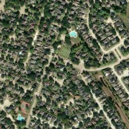 Satellite imagery of V 667 — NGS AW0863 — Harris County, US, US