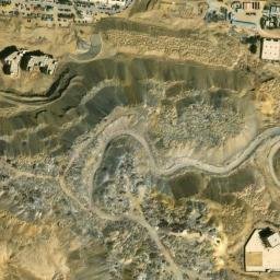 Satellite imagery of Naqb el-Khigâla, EG