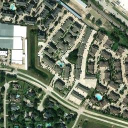 Satellite imagery of PTS 56 — NGS AW4621 — Harris County, US, US