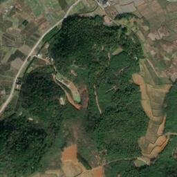 Satellite imagery of Qinwang Shan, CN