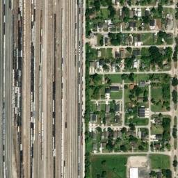 Satellite imagery of HOUSTON MISSOURI PAC YARD TANK — NGS AW6657, US