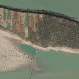 Satellite imagery of Point Otter Light (historical), CN