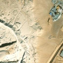 Satellite imagery of ‘Ujrat al Banāt, EG
