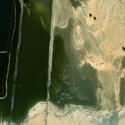 Satellite imagery of Qārat Ḩamrā’, EG