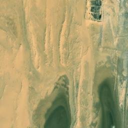 Satellite imagery of Qārat Ḩamrā’, EG
