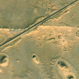 Satellite imagery of Qâret el-Binni, EG
