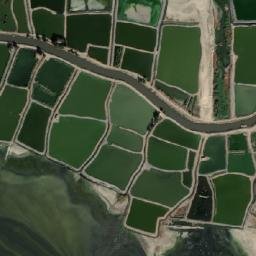 Satellite imagery of Khashm Mahyūs, EG