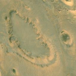 Satellite imagery of Qâret el-Binni, EG