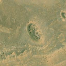 Satellite imagery of Qâret el-Binni, EG