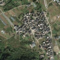 Satellite imagery of Taohua Shan, CN