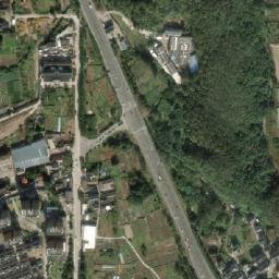 Satellite imagery of Taohua Shan, CN