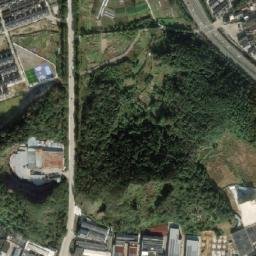 Satellite imagery of Taohua Shan, CN