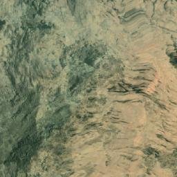 Satellite imagery of Burdah Rock Bridge, JO