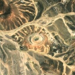 Satellite imagery of Jabal Abū Baţīmah, EG