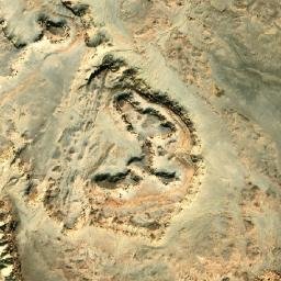Satellite imagery of Naqb Shaqqah, EG