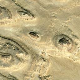 Satellite imagery of Naqb al Qarn, EG
