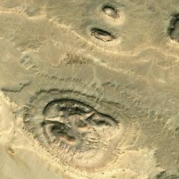 Satellite imagery of Naqb al Qarn, EG