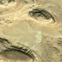 Satellite imagery of Naqb al Qarn, EG
