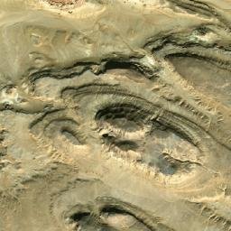 Satellite imagery of Naqb al Qarn, EG