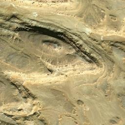 Satellite imagery of Naqb al Qarn, EG