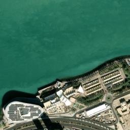 Satellite imagery of Ra’s al Arḑ, KW