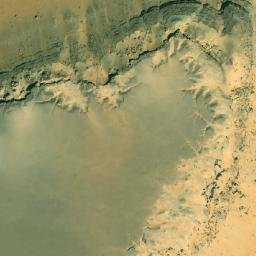 Satellite imagery of Qārat Jahannam, EG