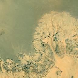 Satellite imagery of Qārat Jahannam, EG