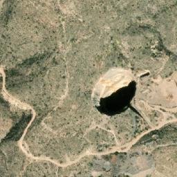 Satellite imagery of Mina Cuatro Palmas, MX