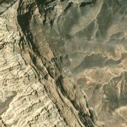 Satellite imagery of Jabal Ḩammām Fir‘awn, EG