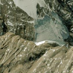 Satellite imagery of Pāile Himāl, NP
