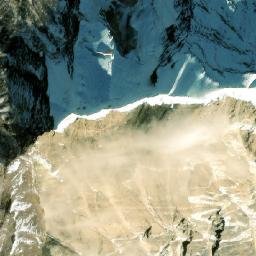 Satellite imagery of Pāile Himāl, NP