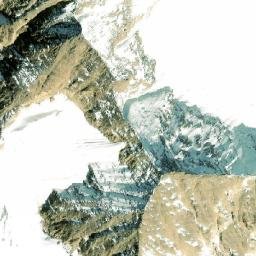 Satellite imagery of Mutuchulā Himāl, NP