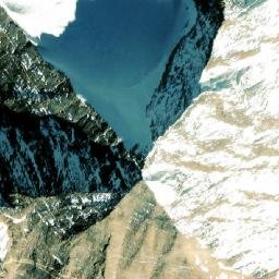 Satellite imagery of Mukuṭeshwar Himāl, NP