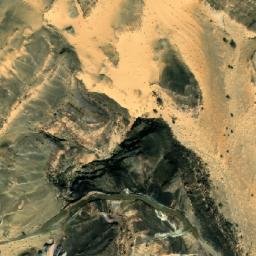 Satellite imagery of Jabal Ḩazbar, EG