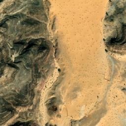 Satellite imagery of Jabal Ḩazbar, EG