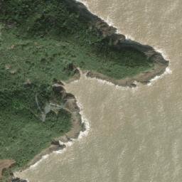 Satellite imagery of Cape Conway, CN